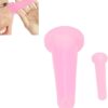 2Pcs Pink Silicone Cupping Set,Mini Face Cupping Set Vacuum…
