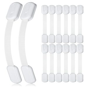 4our Kiddies 14 Pack Baby Proof Cabinet Latches, Childproof…