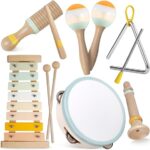 Baby Musical Instruments-Montessori Wooden Toys for Toddlers…