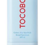 Cotton Airy Sun Stick SPF 50 Broad Spectrum Korean Matte Sun…