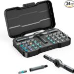 24 in 1 Magnetic Screwdriver Set, DIY Ratchet Screwdriver Se…
