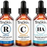 TruSkin Face Serum Trio – Hyaluronic Acid, Vitamin C