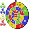BooTaa 29" Large Dart Board for Kids, Kids Dart Board with S…