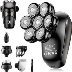 Head Shavers for Bald Men: 5-in-1 Electric Razor