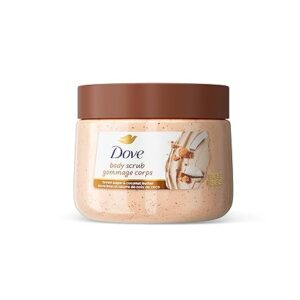 Dove Brown Sugar and Coconut Butter Body Scrub Exfoliates an…