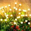 Solar Lights Outdoor Waterproof,6 Packs 48LED