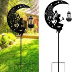 Solar Angel Garden Outdoor Stake Holding Solar Lantern Outdo…