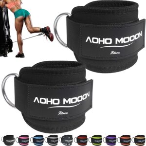 Comfortable Adjustable Ankle Straps for Cable Machines Women